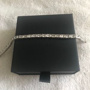 925 sterling silver cubic zirconia bracelet